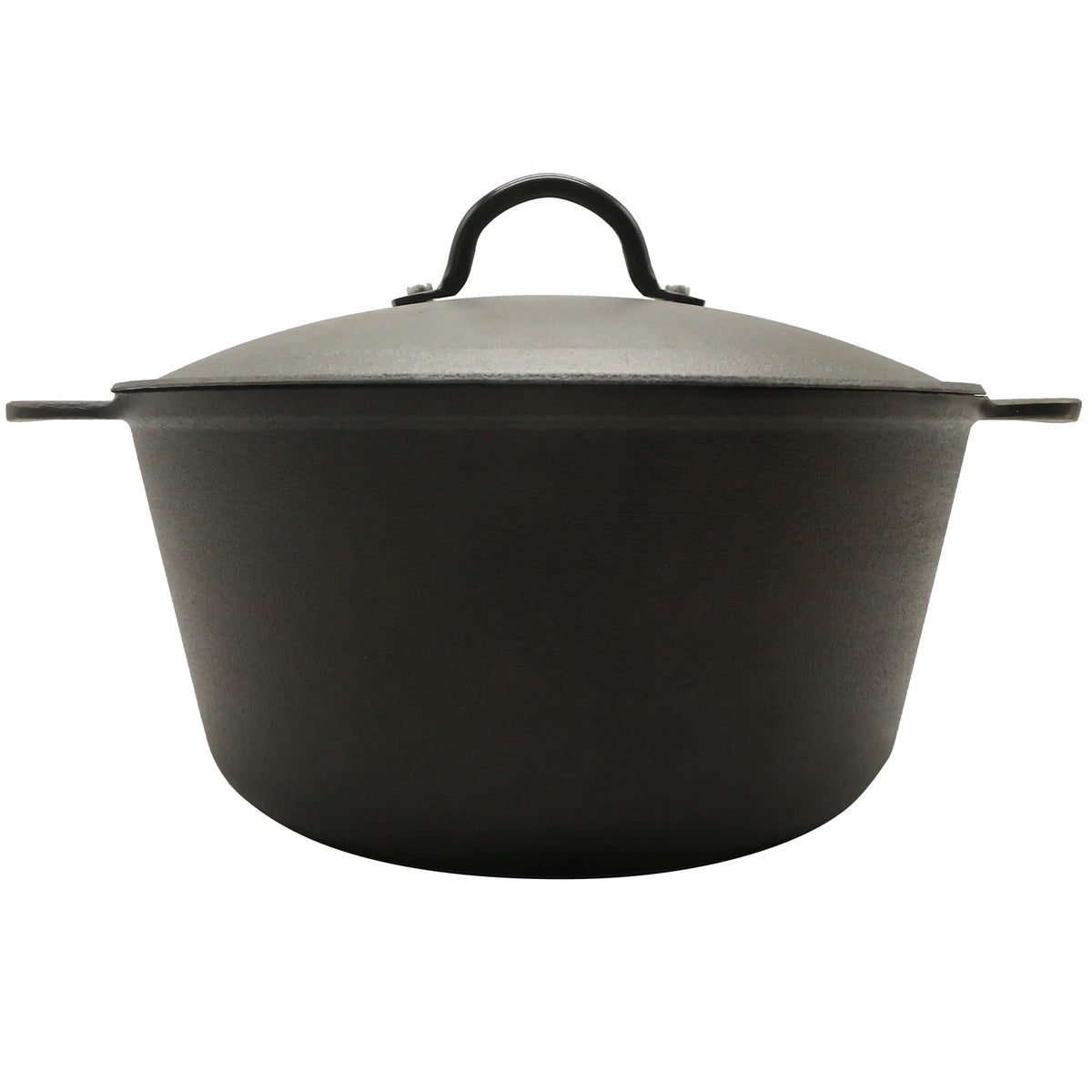 HANSMART 5.2Qt Lightweight Cast Iron Dutch Oven With Lid, Honeycomb Base Nonstick Pot, Induction Compatible BPA-Free for Home Cooking Camping Bread Baking
